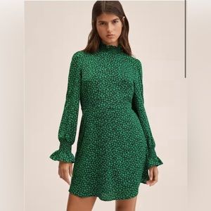 Mango floral print dress size 0